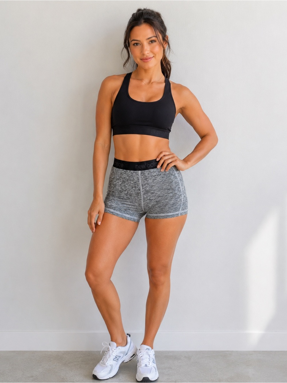 New Balance 3D Dry Athletic Shorts Women’s Small Gray NWT Workout Running